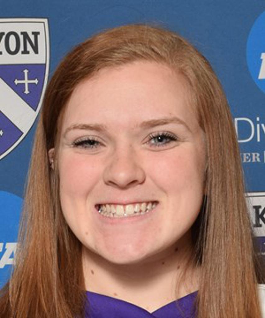 Sara Campagna (Kenyon) Receives NCAC Softball Athlete of the Week